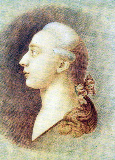 Портрет Джакомо Казановы (Франческо Казанова, ~1750 год)