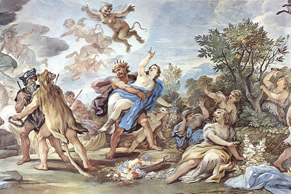 Похищение Персефоны. Картина Луки Джордано
