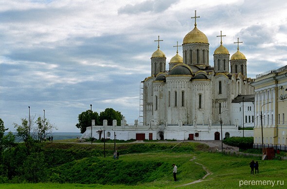 Владимир, Успенский собор, построенный для Владимирской Богородицы. Фото Олега Давыдова