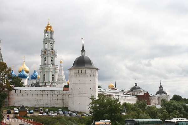Троице-Сергиев монастырь когда-то был одним из самых мощных замков в Европе. Фото Олега Давыдова