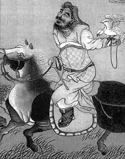 Чингисхан. Китайская гравюра XIII века