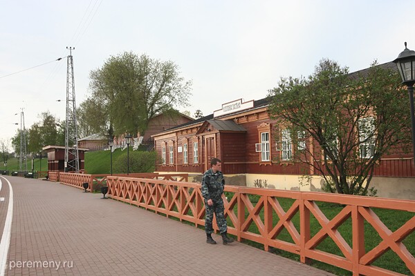 Станция Козлова Засека около Ясной Поляны. Фото Олега Давыдова