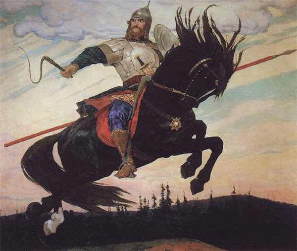 Илья Муромец. Картина Виктора Васнецова, 1914 год