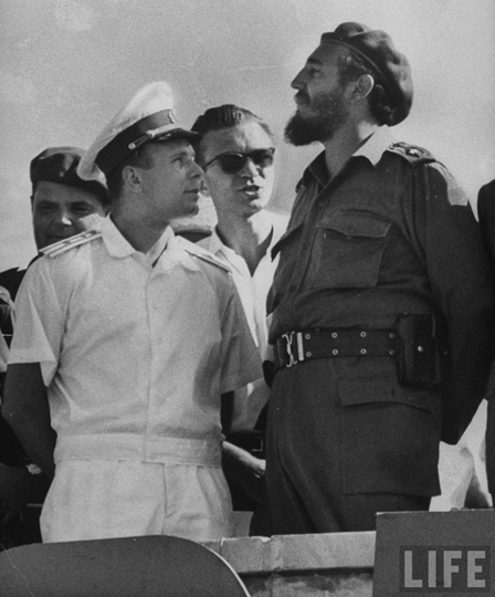 Гагарин и Кастро